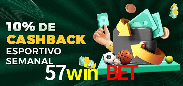 10% de bônus de cashback na 57win bet